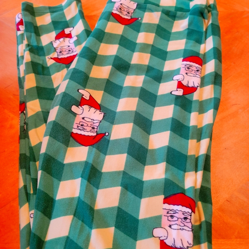 Santa leggings